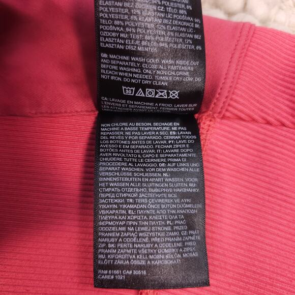 The North Face Ruby Hill Rib Knit Tank Coral Pink Sz Extra Small - Picture 8 of 10